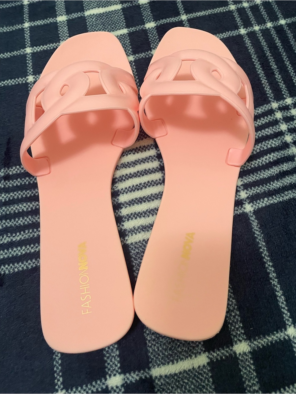 Pink Slide Sandals for Women